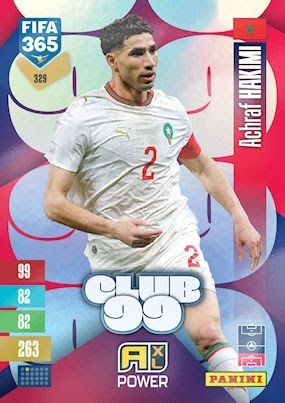 329 Achraf Hakimi Morocco Club 99 FIFA 365 2027