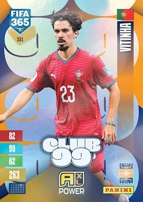 331 Vitinha Portugal Club 99 FIFA 365 2027