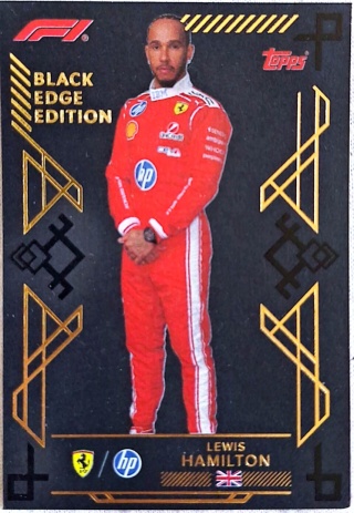 302	Lewis Hamilton	Black Edge Base card Topps Turbo Attax F1 2026