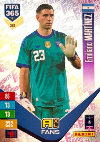 355 Emiliano Martinez Argentina Fan Favourite FIFA 365 2027