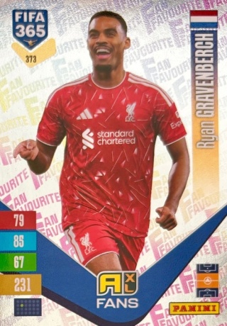 373 Ryan Gravenberch Liverpool Fan Favourite FIFA 365 2027