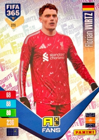 375 Florian Wirtz Liverpool Fan Favourite FIFA 365 2027