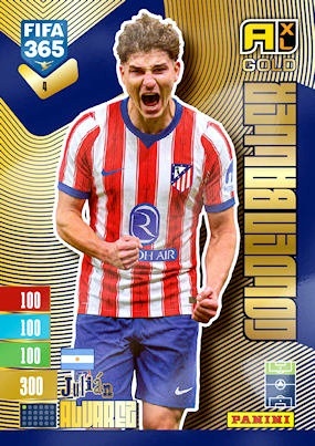 4 Julián Alvarez Atlético de Madrid Golden Baller FIFA 365 2027