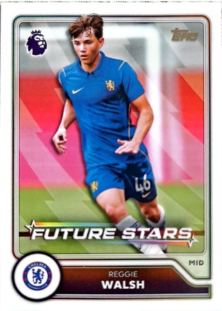 7 Reggie Walsh Chelsea Future Stars Topps Premier League 2026/27