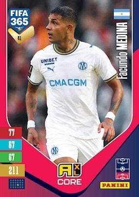 41 Facundo Medina Olympique de Marseille Base FIFA 365 2027