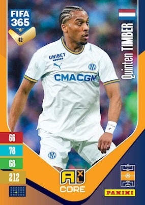 42 Quinten Timber Olympique de Marseille Base FIFA 365 2027