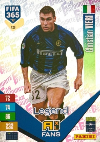 420 Christian Vieri Inter Fan Favourite FIFA 365 2027