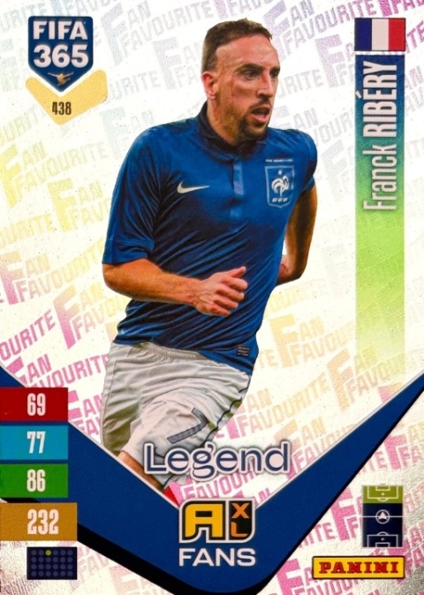 438 Franck Ribéry France Fan Favourite FIFA 365 2027