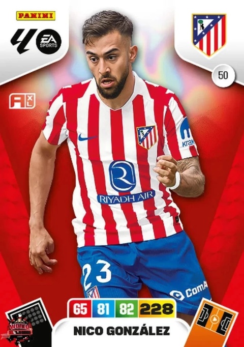 50 Nico González Atlético de Madrid Base La Liga 2025/26 Panini