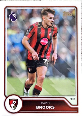 55 David Brooks Bournemouth Base Topps Premier League 2026/27