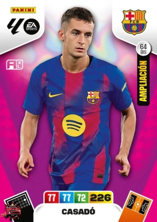 64bis Casado Fc Barcelona Base/Ampliacion La Liga 2025/26 Panini