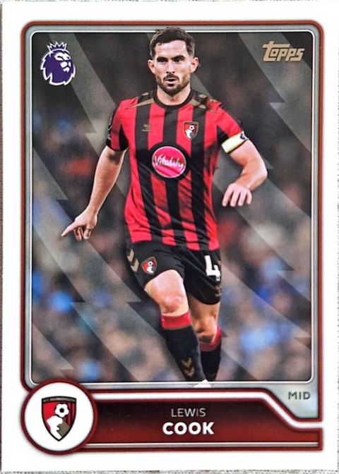 57 Lewis Cook Bournemouth Base Topps Premier League 2026/27