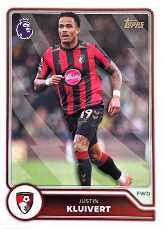 60 Justin Kluivert Bournemouth Base Topps Premier League 2026/27