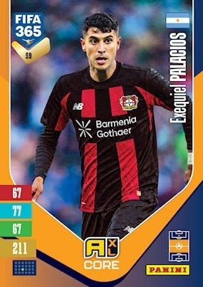059 Exequiel Palacios Bayer 04 Leverkusen Base FIFA 365 2027