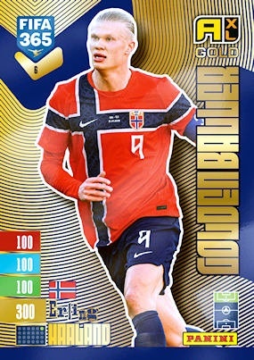 6 Erling Haaland Norway Golden Baller FIFA 365 2027