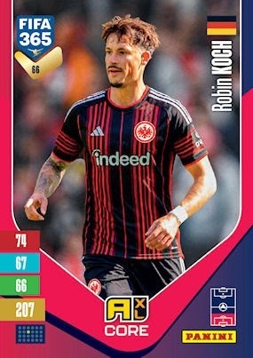 66 Robin Koch Eintracht Frankfurt Base FIFA 365 2027