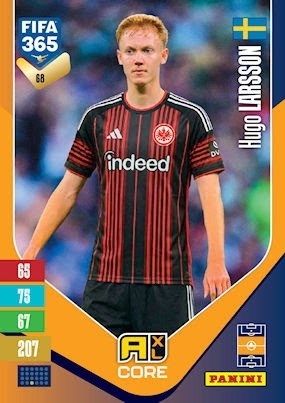 68 Hugi Larsson Eintracht Frankfurt Base FIFA 365 2027