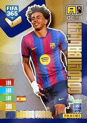 7 Lamine Yamal FC Barcelona Golden Baller FIFA 365 2027