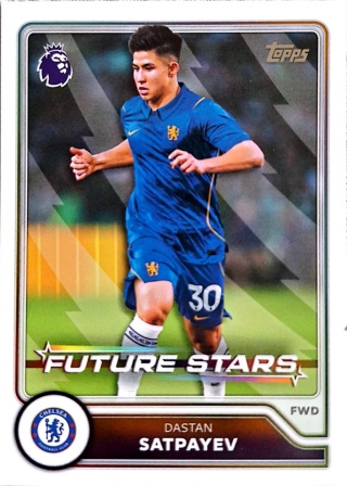 9 Dastan Satpayev Chelsea Future Stars Topps Premier League 2026/27