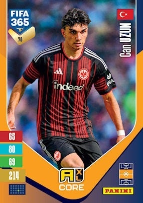 70 Can Uzun Eintracht Frankfurt Base FIFA 365 2027