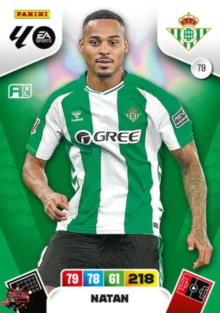 79 Natan Real Betis Base La Liga 2025/26 Panini