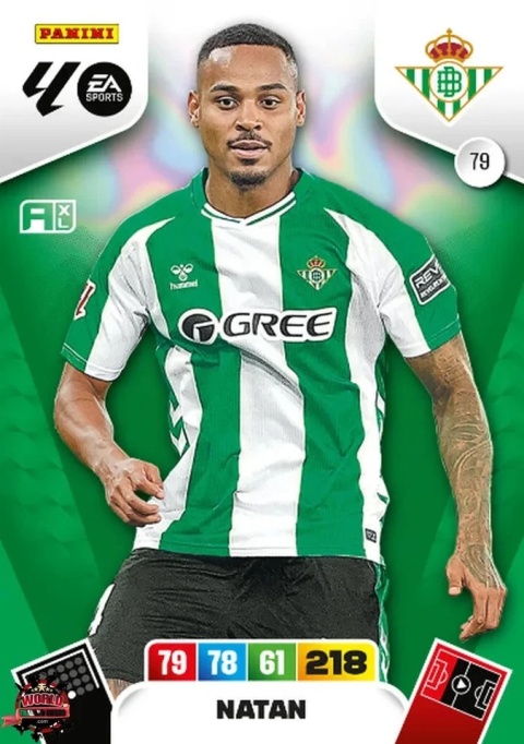 79 Natan Real Betis Base La Liga 2025/26 Panini