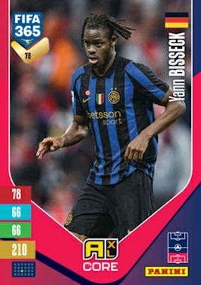 075 Yann Bisseck Inter Base FIFA 365 2027