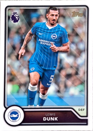 79 Lewis Dunk Brighton Base Topps Premier League 2026/27