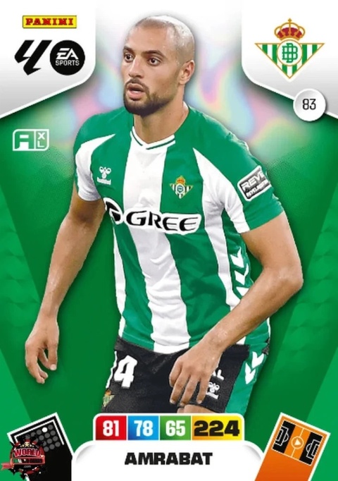 83 Amrabat Real Betis Base La Liga 2025/26 Panini