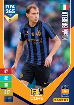 079 Nicolò Barella Inter Base FIFA 365 2027