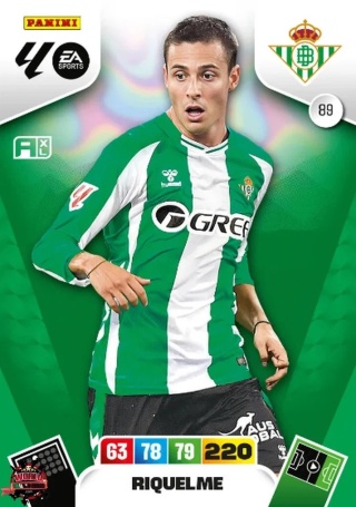 89 Riquelme Real Betis Base La Liga 2025/26 Panini