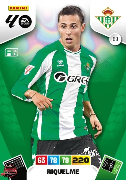 89 Riquelme Real Betis Base La Liga 2025/26 Panini
