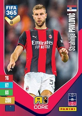 83 Strahinja Pavlović AC Milan Base FIFA 365 2027