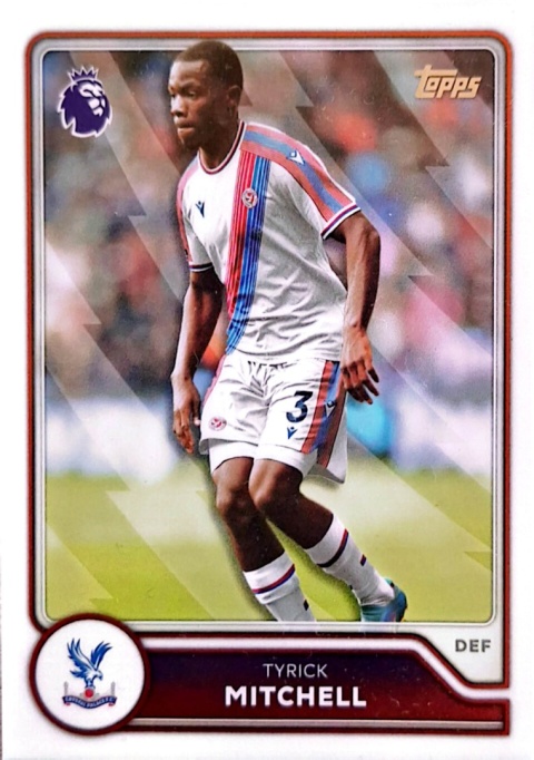 105 Tyrick Mitchell Crystal Palace Base Topps Premier League 2026/27