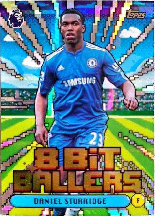 8B8 Daniel Sturridge Chelsea 8 Bit Ballers Topps Premier League 2026/27