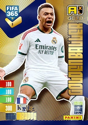 9 Kylin Mbappé Real Madrid CF Golden Baller FIFA 365 2027