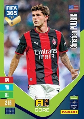 90 Christian Pulisic AC Milan Base FIFA 365 2027