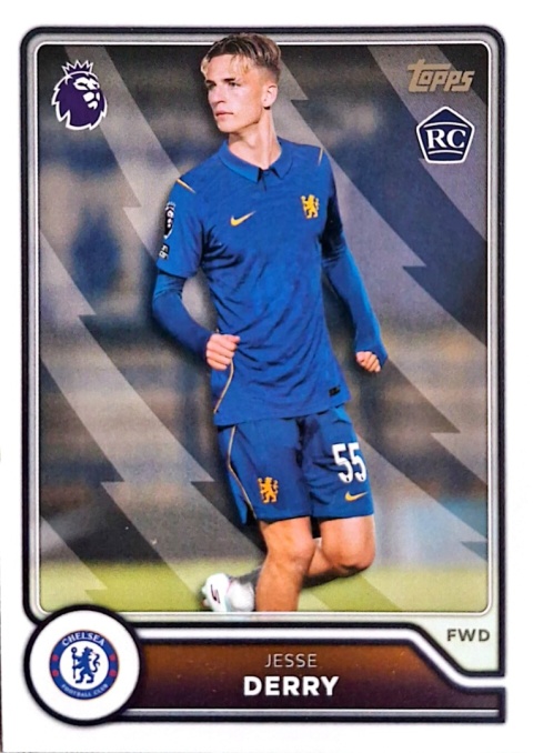 99 Jesse Derry RC Chelsea Base Topps Premier League 2026/27