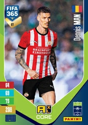 97 Dennis Man PSV Eindhoven Base FIFA 365 2027