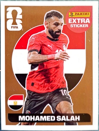 MS Mohamed Salah Egypt Extra / Base Naklejki FIFA World Cup 2026 Panini