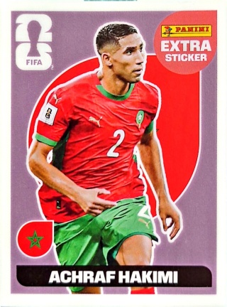 AH Achraf Hakimi Morocco Extra / Base Naklejki FIFA World Cup 2026 Panini