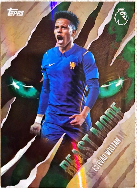 BM8 Estêvão Willian Chelsea Beast Mode Topps Premier League 2026/27