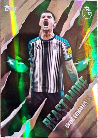 BM20 Bruno Guimarães Newcastle United Beast Mode Topps Premier League 2026/27