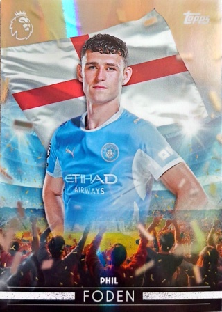 FF18 Phil Foden Manchester City Flying the Flag Topps Premier League 2026/27
