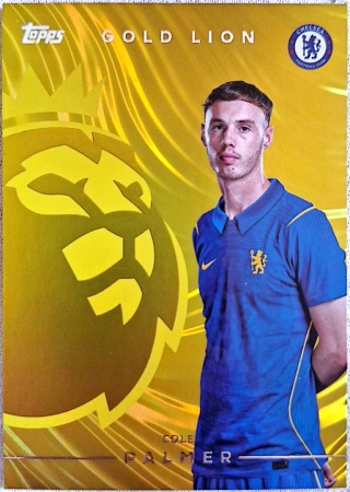 GL7 Cole Palmer Chelsea Gold Lion Topps Premier League 2026/27