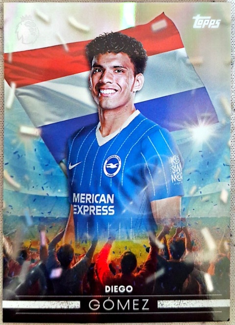 FF7 Diego Gómez Brighton Flying the Flag Topps Premier League 2026/27