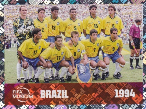 FWC15 Brazil 1994 FIFA World Cup History foil Naklejki FIFA World Cup 2026 Panini
