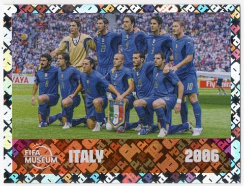 FWC17 Italy 2006 FIFA World Cup History foil Naklejki FIFA World Cup 2026 Panini