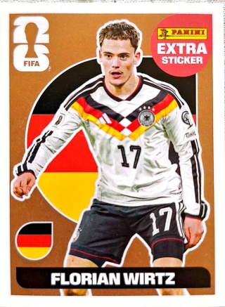 FW	Florian Wirtz Germany Extra / Base Bronze Naklejki FIFA World Cup 2026 Panini