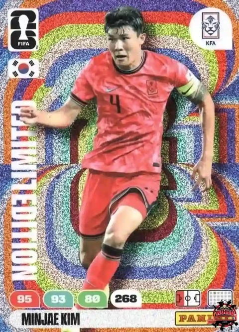 LE-MJK	Min-jae Kim	Korea Republic Limited Edition Panini FIFA World Cup 2026